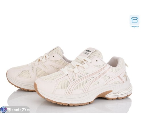 Кросівки жіночі на весну/осінь (8 пар р.36-41) бежевий  "CLAN"