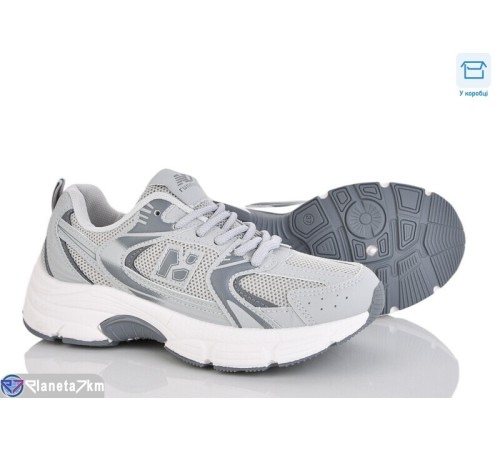 Кросівки жіночі на весну/осінь (8 пар р.36-41) сірий  "CLAN"