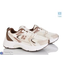 Кросівки жіночі на весну/осінь (8 пар р.36-41) бежевий  "CLAN"