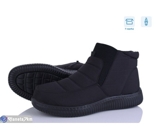 Дутики жіночі на зиму (8 пар р.36-41) чорний  "Mirella"