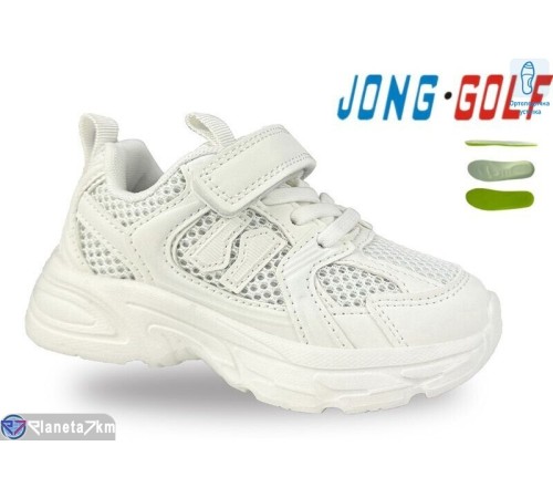 Дитячі кросівки на весну/осінь (8 пар р.21-26) білий  "STRONGO"