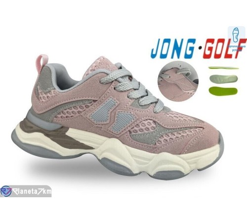 Дитячі кросівки на весну/осінь (8 пар р.31-38) рожевий  "STRONGO"