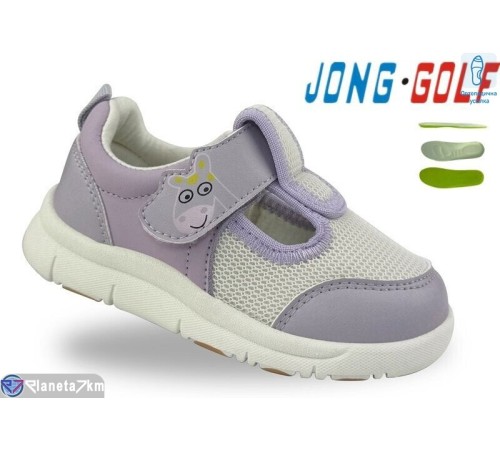 Дитячі кросівки на весну/осінь (8 пар р.19-24) фіолетовий  "STRONGO"