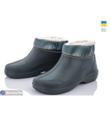 Калоші жіночі на зиму (6 пар р.37-41) зелений  "Ladmir"
