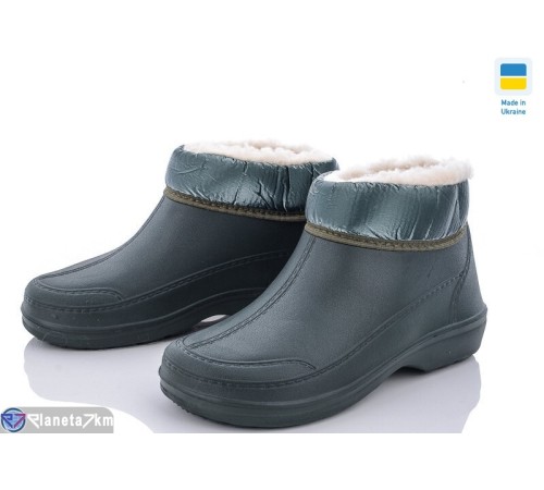 Калоші жіночі на зиму (6 пар р.37-41) зелений  "Ladmir"
