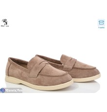 Туфлі жіночі на весну/осінь (8 пар р.36-41) коричневий  "Red Sun"