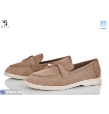 Туфлі жіночі на весну/осінь (8 пар р.36-41) коричневий  "Red Sun"