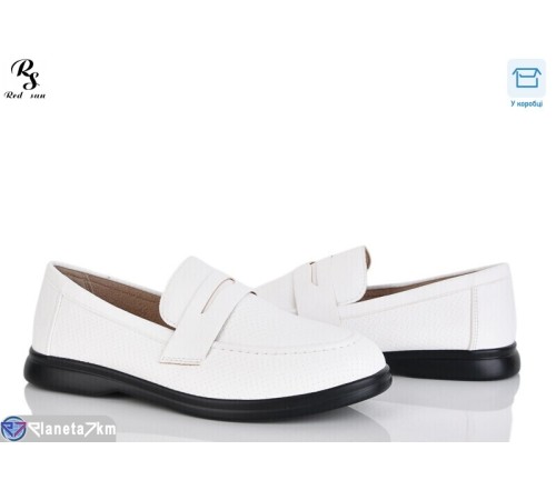 Туфлі жіночі на весну/осінь (8 пар р.36-41) білий  "Red Sun"