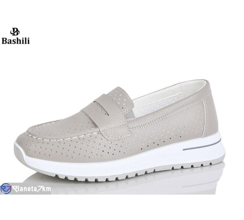 Сліпони жіночі на літо (6 пар р.36-41) сірий  "Башили"