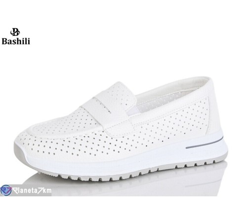 Сліпони жіночі на літо (6 пар р.36-41) білий  "Башили"