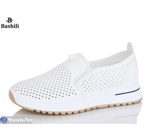Сліпони жіночі на літо (6 пар р.36-41) білий  "Башили"