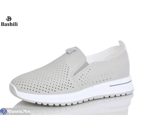 Сліпони жіночі на літо (6 пар р.36-41) сірий  "Башили"