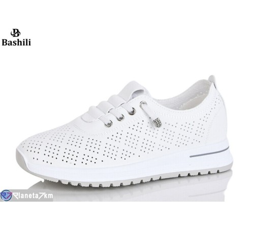 Кросівки жіночі на літо (6 пар р.36-41) білий  "Башили"