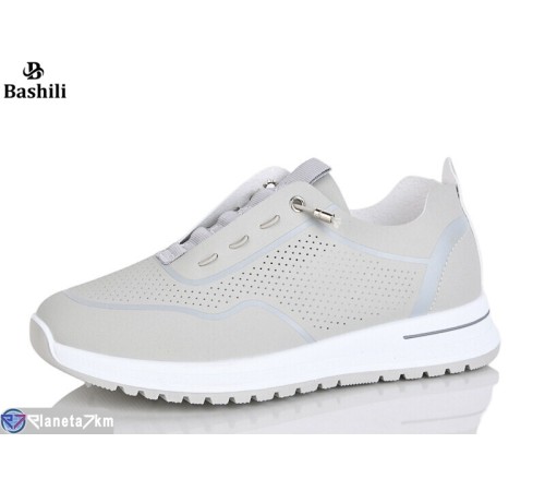 Кросівки жіночі на літо (6 пар р.36-41) сірий  "Башили"