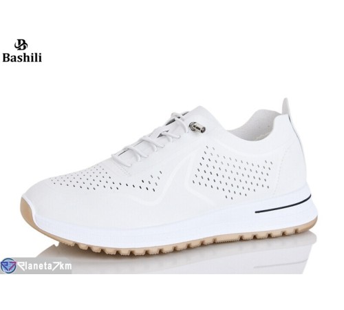 Кросівки жіночі на літо (6 пар р.36-41) білий  "Башили"