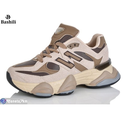 Кросівки жіночі на весну/осінь (8 пар р.36-41) коричневий  "Башили"