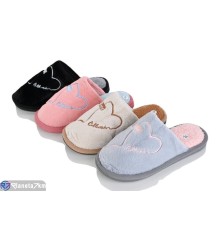 Тапки жіночі на весну/осінь (12 пар р.36-41) мікс  "KANFU"