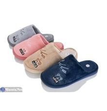 Тапки жіночі на весну/осінь (12 пар р.36-41) мікс  "KANFU"