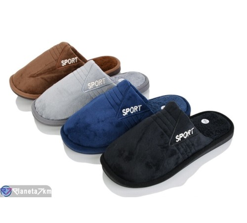 Тапки чоловічі на весну/осінь (12 пар р.41-45) мікс  "KANFU"