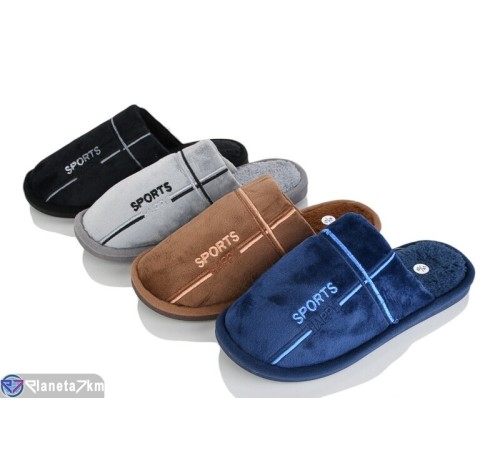 Тапки чоловічі на весну/осінь (12 пар р.41-45) мікс  "KANFU"