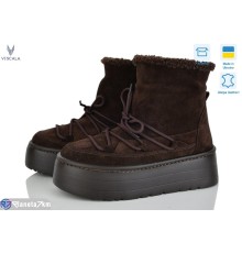 Уггі жіночі на зиму (6 пар р.36-41) коричневий  "Viscala"