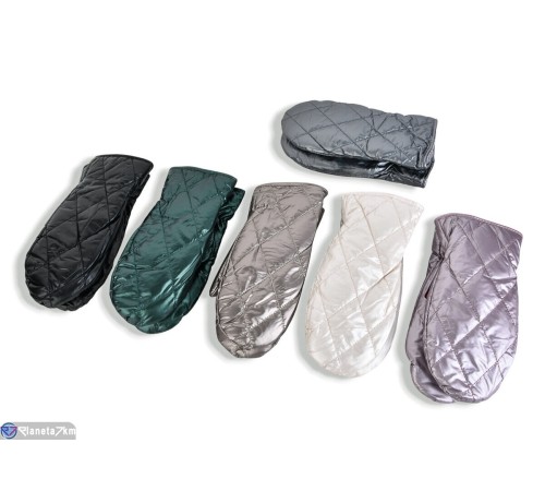 Рукавиці жіночі на зиму (12 шт. р.сетка One size) мікс  "RUBIBAS"