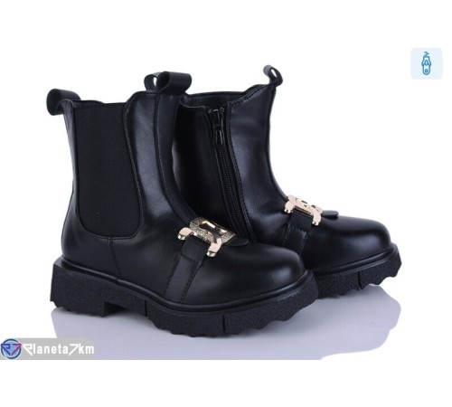 Черевики дитячі на весну/осінь (8 пар р.27-32) чорний  "Laifakids"