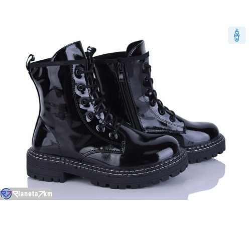 Черевики дитячі на весну/осінь (8 пар р.32-37) чорний  "Laifakids"