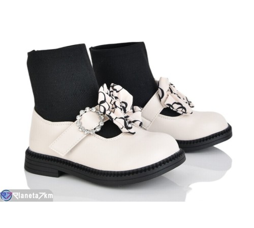 Черевики дитячі на весну/осінь (8 пар р.26-31) бежевий  "Laifakids"