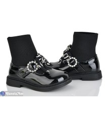 Черевики дитячі на весну/осінь (8 пар р.26-31) чорний  "Laifakids"