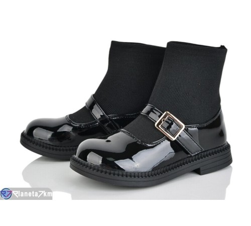 Черевики дитячі на весну/осінь (8 пар р.26-31) чорний  "Laifakids"