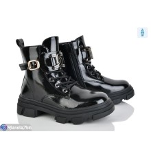 Черевики дитячі на весну/осінь (8 пар р.32-37) чорний  "Laifakids"