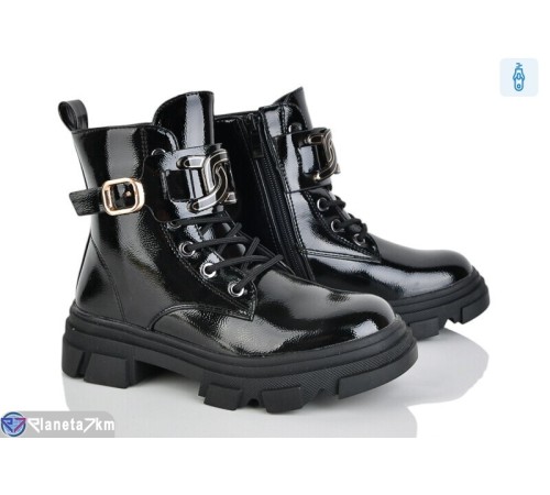 Черевики дитячі на весну/осінь (8 пар р.32-37) чорний  "Laifakids"