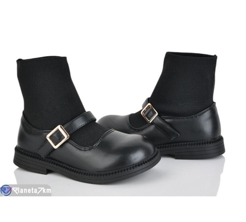 Черевики дитячі на весну/осінь (8 пар р.32-37) чорний  "Laifakids"