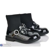 Черевики дитячі на весну/осінь (8 пар р.32-37) чорний  "Laifakids"