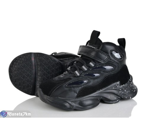 Дитячі кросівки на весну/осінь (8 пар р.27-32) чорний  "Laifakids"