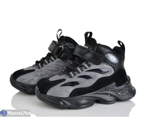 Дитячі кросівки на весну/осінь (8 пар р.27-32) сірий  "Laifakids"