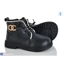 Черевики дитячі на весну/осінь (8 пар р.21-25) чорний  "Laifakids"