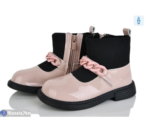 Черевики дитячі на весну/осінь (8 пар р.27-32) бежевий  "Laifakids"