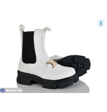 Черевики дитячі на весну/осінь (8 пар р.32-37) білий  "Laifakids"