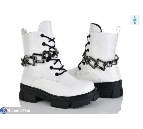 Черевики дитячі на весну/осінь (8 пар р.32-37) білий  "Laifakids"