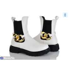 Черевики дитячі на весну/осінь (8 пар р.32-37) білий  "Laifakids"