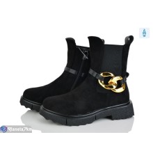 Черевики дитячі на весну/осінь (8 пар р.32-37) чорний  "Laifakids"