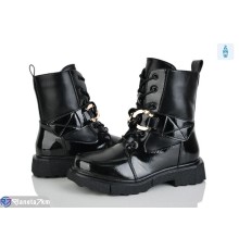 Черевики дитячі на весну/осінь (8 пар р.32-37) чорний  "Laifakids"