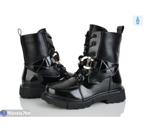 Черевики дитячі на весну/осінь (8 пар р.32-37) чорний  "Laifakids"