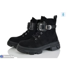 Черевики дитячі на весну/осінь (8 пар р.32-37) чорний  "Laifakids"