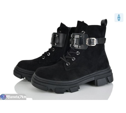 Черевики дитячі на весну/осінь (8 пар р.32-37) чорний  "Laifakids"