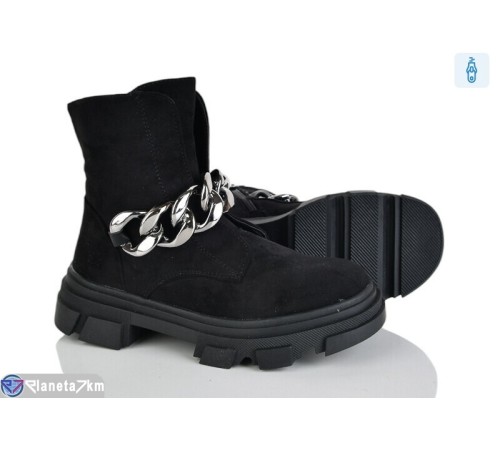 Черевики дитячі на весну/осінь (8 пар р.32-37) чорний  "Laifakids"