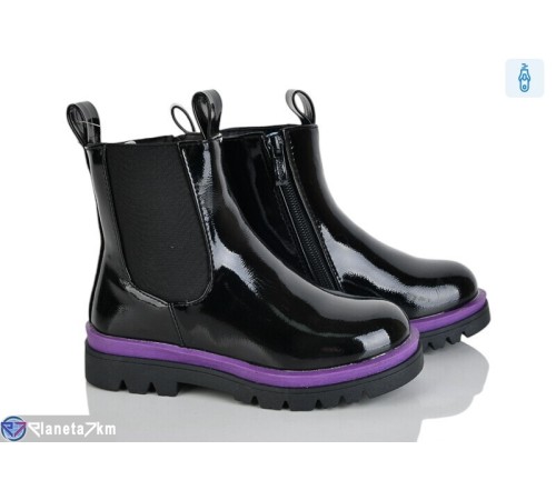 Черевики дитячі на весну/осінь (8 пар р.26-31) чорний  "Laifakids"