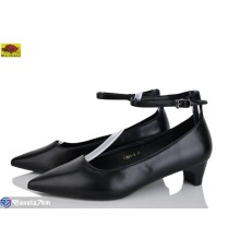 Туфлі жіночі на весну/осінь (6 пар р.36-40) чорний  "Mei De Li"